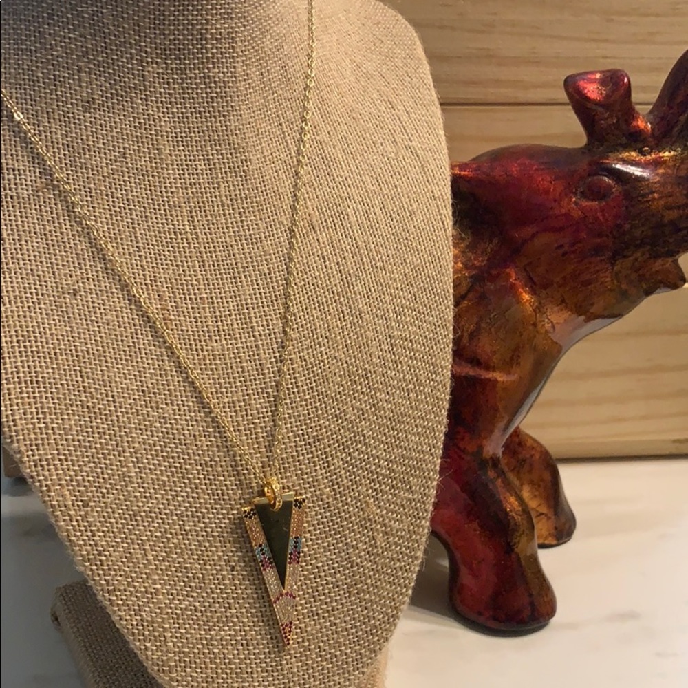 Beautiful chain with crystals